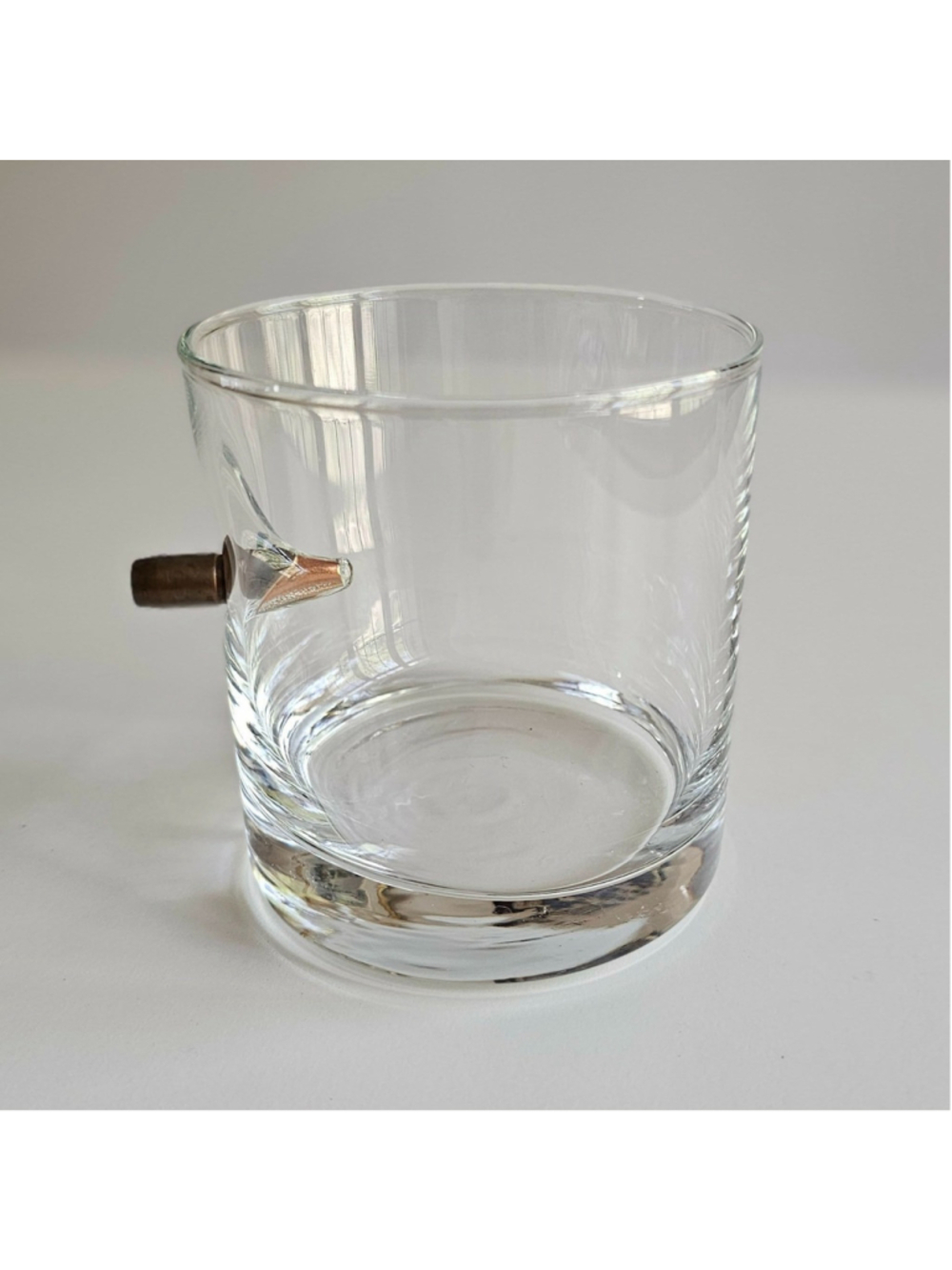 Authentic BenShot "Bulletproof" Rocks Glass - Handcrafted in USA